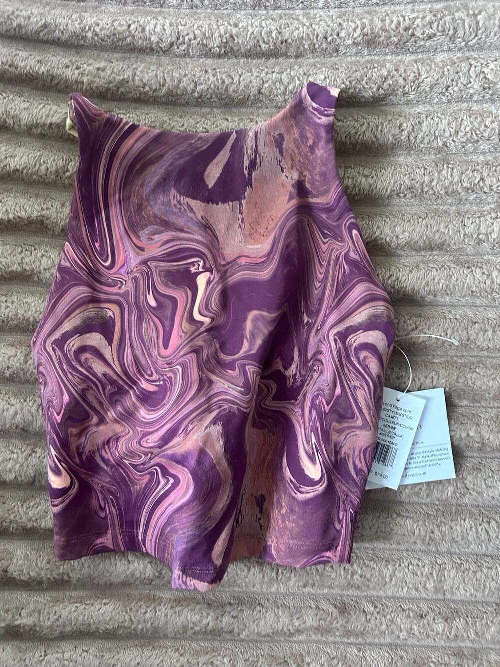 Nwt Beyond Yoga Cropped Tank Top ($74 MSRP)